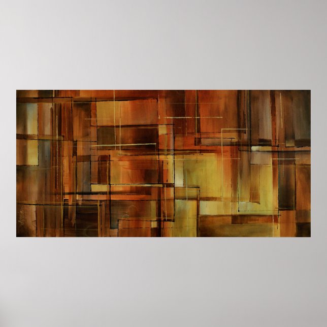 c218 abstrakte Gestaltung Poster (Vorne)