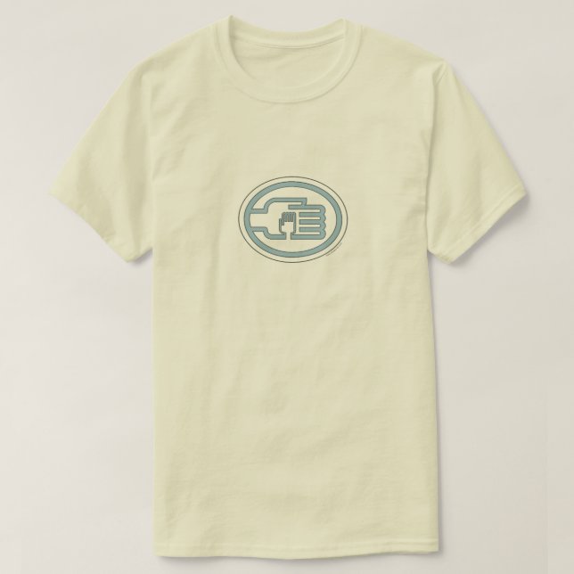 C2B: 2T-Kontur Blu Basic-T - Shirt (Design vorne)