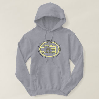 C2B: Hoodie Gray Logo-YB