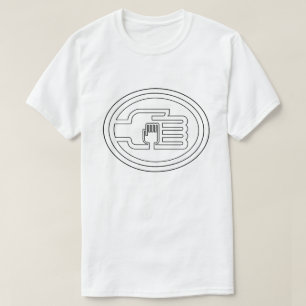 C2B : T-Shirt Outline-BLK