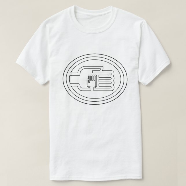 C2B : T-Shirt Outline-BLK (Design devant)