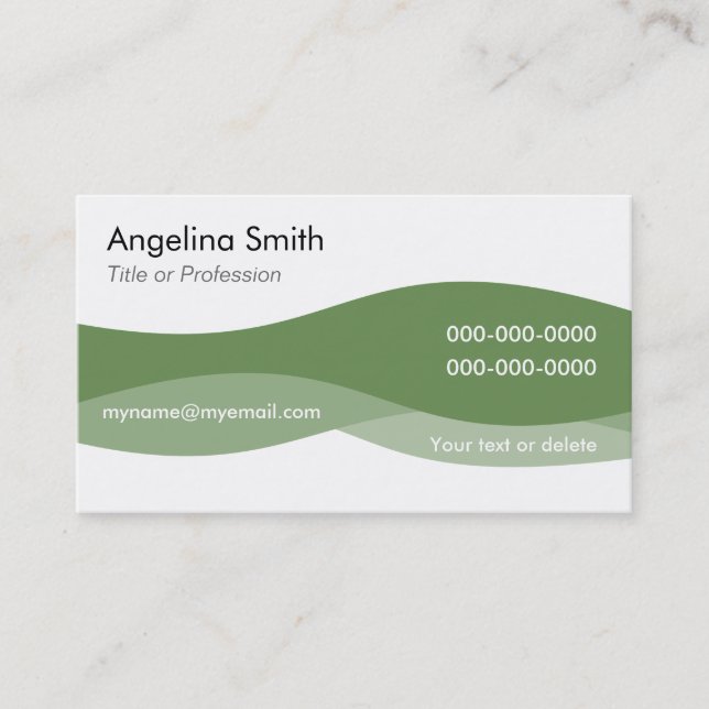 C3G - Mitarbeiter personalisierte Visitenkarte (Vorderseite)