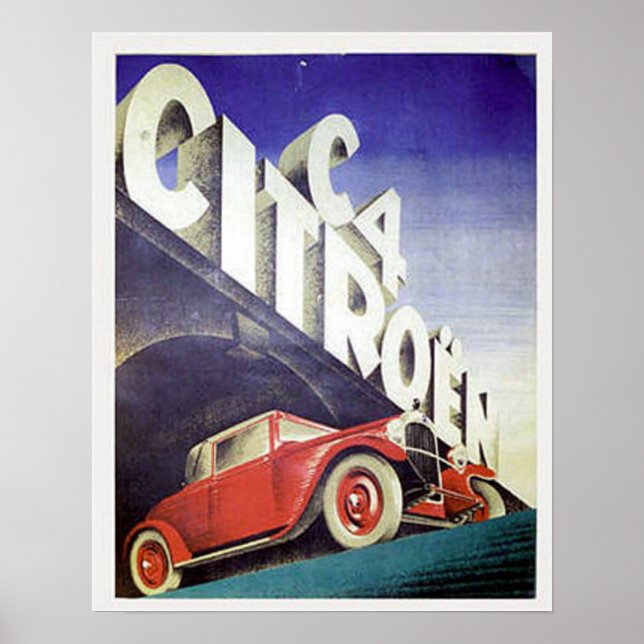 C4 Citroen Poster (Vorne)