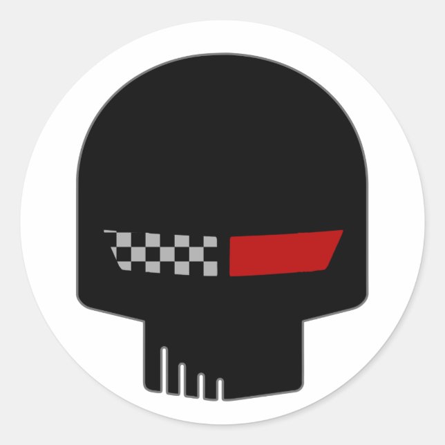 C4 Corvette JAKE Sticker (Vorderseite)