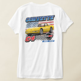 C4 Corvette - zweiseitiger T - Shirt für Frauen