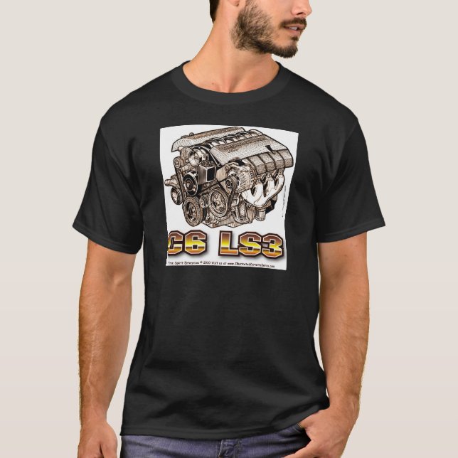 C6-LS3 T-Shirt (Vorderseite)
