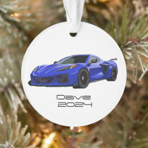 C8 Corvette SportsVoiture Elkhart Lac Blue MainDra