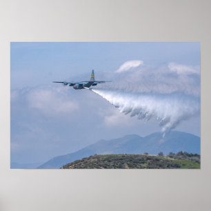 C-130: Feuerbekämpfung Poster