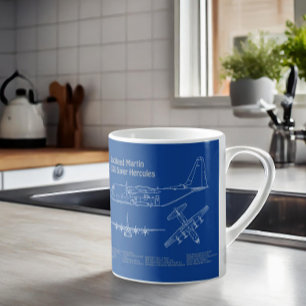 C-130 Hercules - Flugzeugkonzepte AD Kaffeetasse