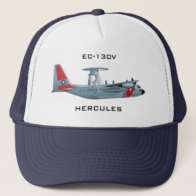 C-130 HERCULES Hat Truckerkappe (Vorderseite)