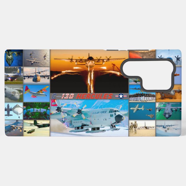 C-130 HERCULES SAMSUNG GALAXY HÜLLE (Rückseite (Horizontal))
