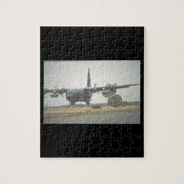 C-130 Herkules LAPES cargo_Military Flugzeuge (Vertikal)
