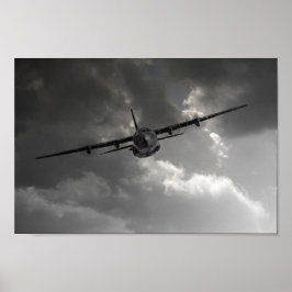 C-130 Verkehr Poster