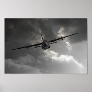C-130 Verkehr Poster