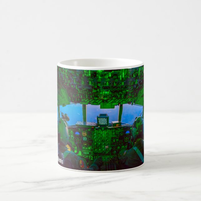 C-130H HERCULES COCKPIT KAFFEETASSE (Mittel)