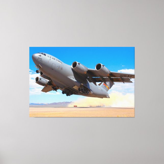 C-17 GLOBEMASTER III 40x60 Leinwanddruck (Vorderseite)