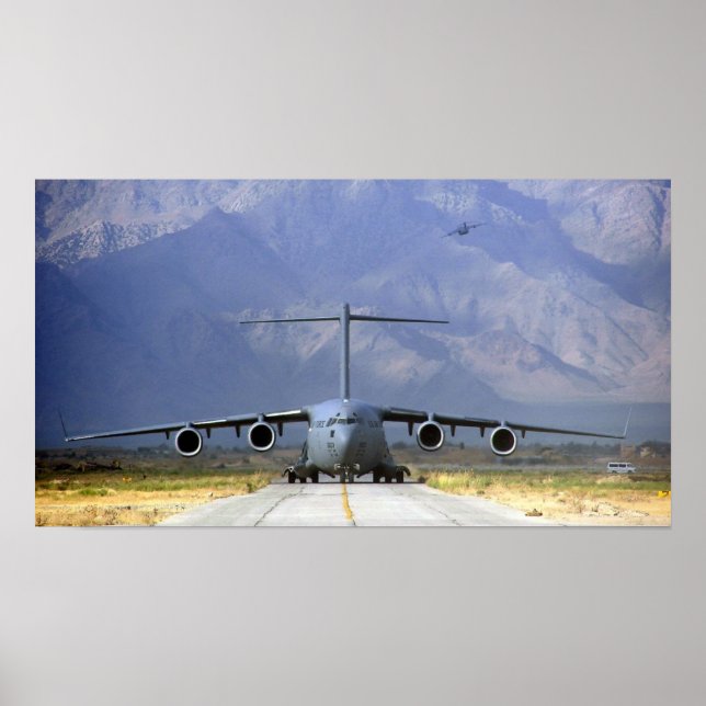 C-17 Globemaster III Aircraft Poster (Vorne)