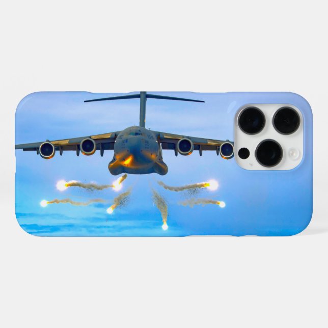 C-17 GLOBEMASTER III iPhone 16 PRO MAX HÜLLE (Rückseite (Horizontal))