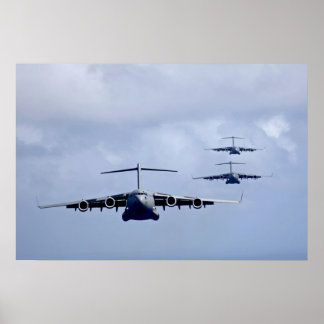 C-17 Globemaster III Luftfahrzeuge Poster