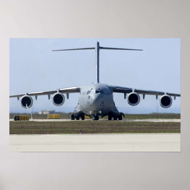 C-17 Globemaster III Luftfahrzeuge Poster (Vorne)