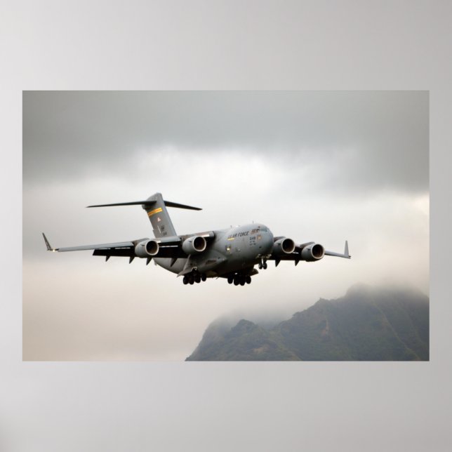 C-17 Globemaster III Luftfahrzeuge Poster (Vorne)