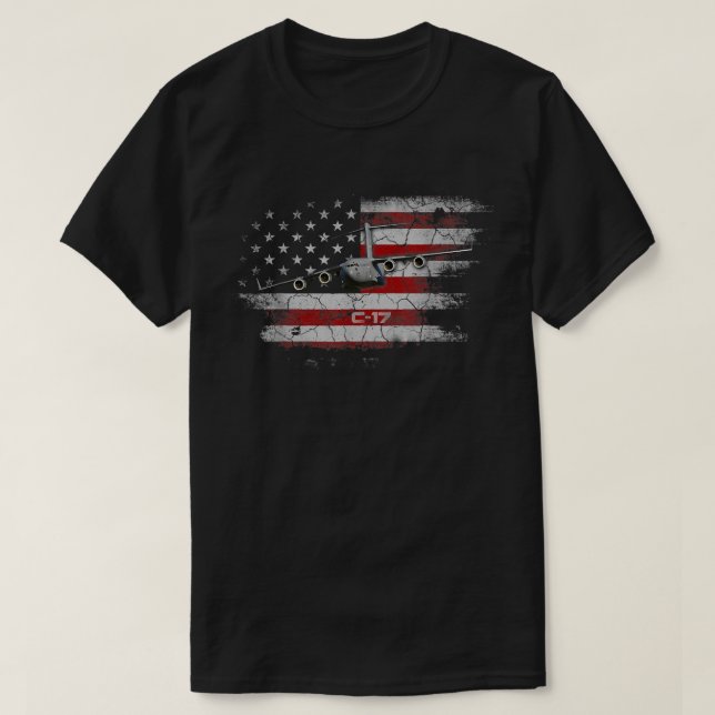 C-17 Globemaster Military T-Shirt (Design vorne)