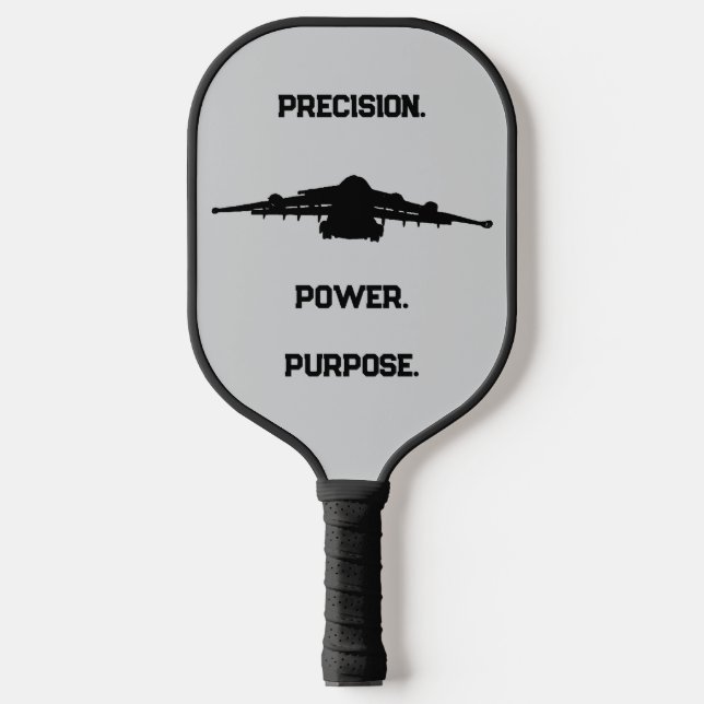 C-17 GLOBEMASTER PRECISION POWER PURPOSE PICKLEBALL SCHLÄGER (Vorderseite)