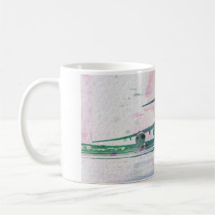 C-17A Globemaster III Wasserfarben-Tasse Kaffeetasse