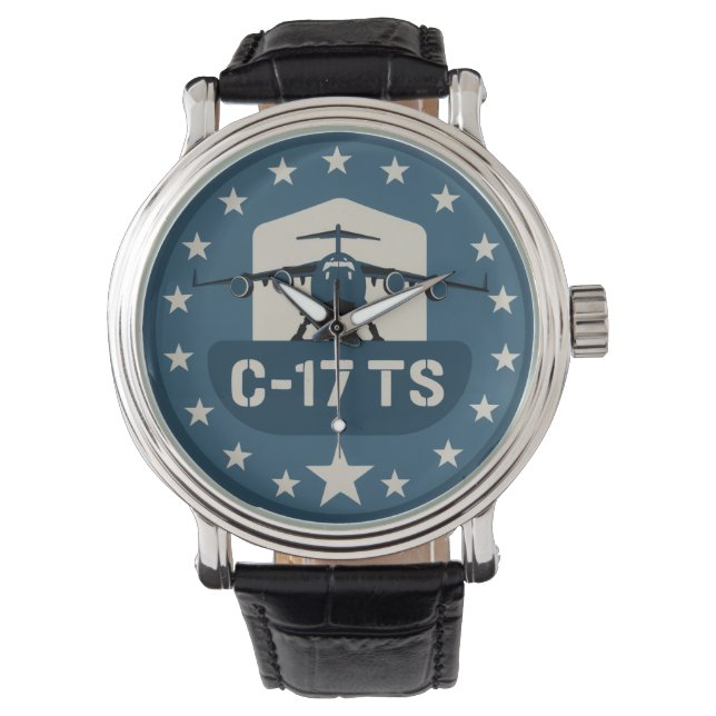 C-17TS-PATCH ARMBANDUHR (Vorderseite)