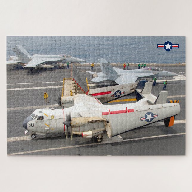 C-2A GREYHOUND (20 x 30 Zoll) (Horizontal)