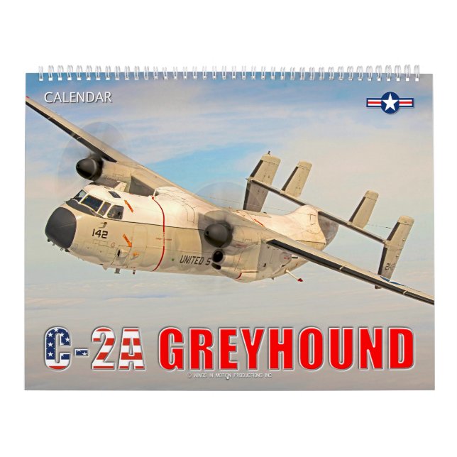 C-2A GREYHOUND KALENDER (Titelbild)