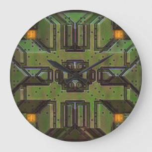 C.C. Tec 6 Horloges murales et options numériques