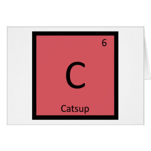 C - Chimie du Ketchup Tableau Périodique Symbole K