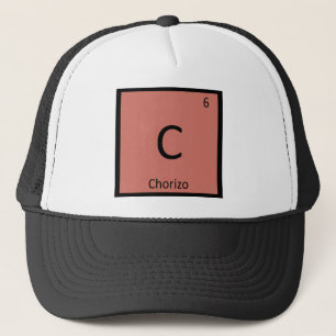 C - Chorizo Chemie Periodensymbol Truckerkappe