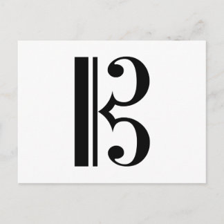 C-Clef Postkarte