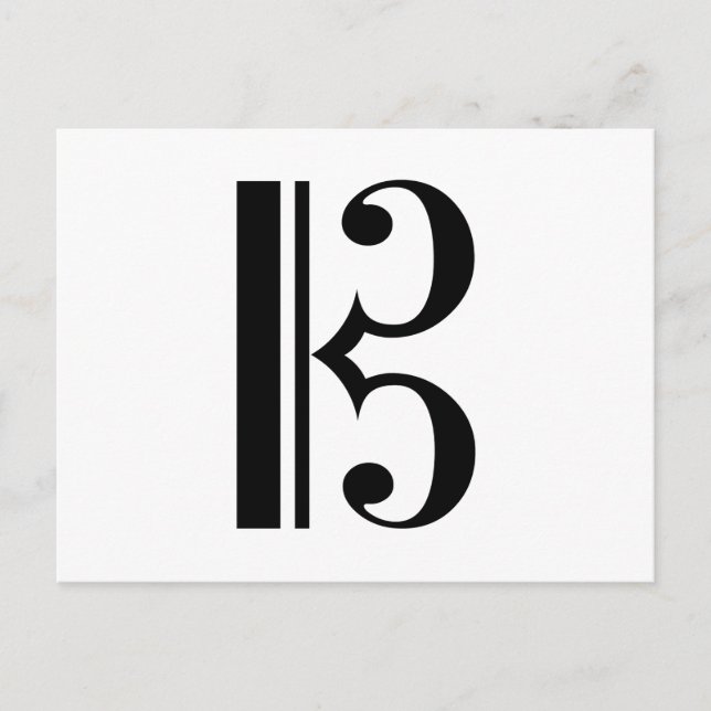 C-Clef Postkarte (Vorderseite)