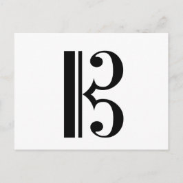 C-Clef Postkarte
