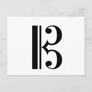 C-Clef Postkarte
