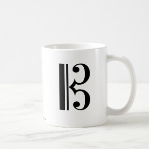 C-Clef-Tasse Kaffeetasse