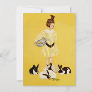 C Coles Phillips „Eine Freundin der Familie“ Dankeskarte