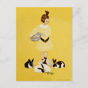 C Coles Phillips  „Eine Freundin der Familie“ Postkarte