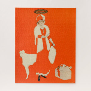 C Coles Phillips "Present Day Saint" Fadeaway Girl