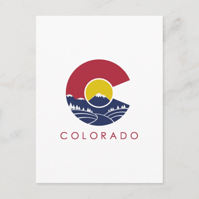 C Colorado Postkarte (Vorderseite)