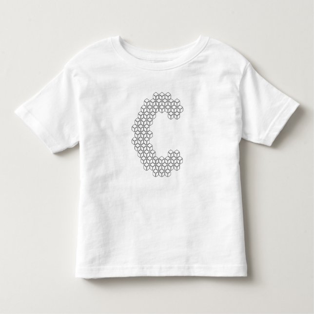 C Cube Kleinkind T-shirt (Vorderseite)