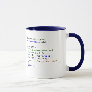 C++ Endlosschleife essen, schlafen und kodieren Tasse