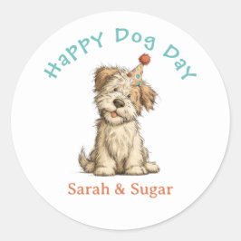 C’est My Day Chig Stickers - Funny Custom Pet Name