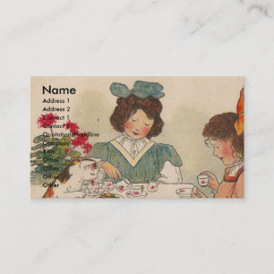 C für Katze Visitenkarte