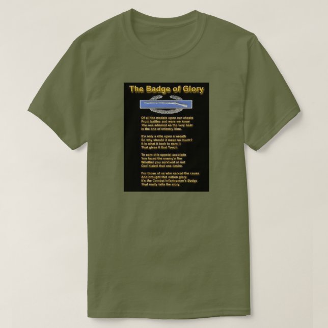 C.I.B.      Das ABZEICHEN DES RUHMES T-Shirt (Design vorne)