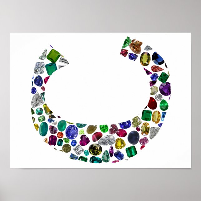 C Initial Gem Design Poster (Vorne)