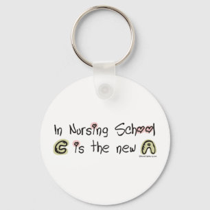 C ist das neue A in der Krankenpflege-Schule Schlüsselanhänger